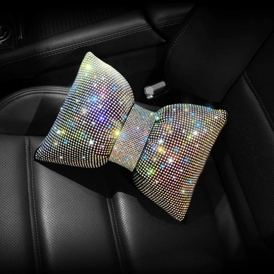 Car supplies wholesale car Headrest - colored-diamond-stars-simple-headrest-one