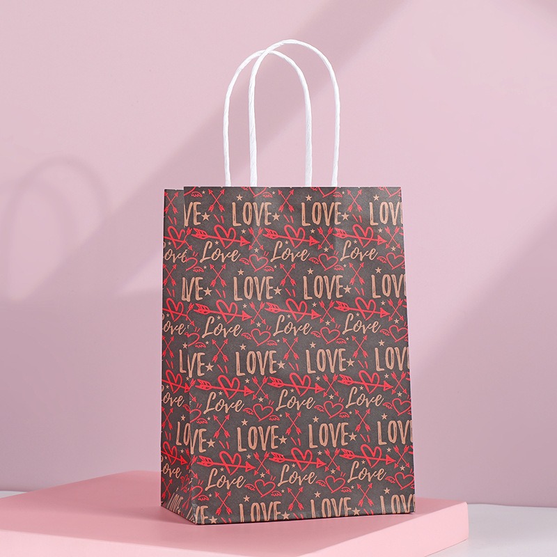 Bolsas de regalo de cumpleaños, bolsas de cartón cartón, bolsas de embalaje para llevar, bolsas de embalaje de regalo de fiesta para niños, bolsas de mano