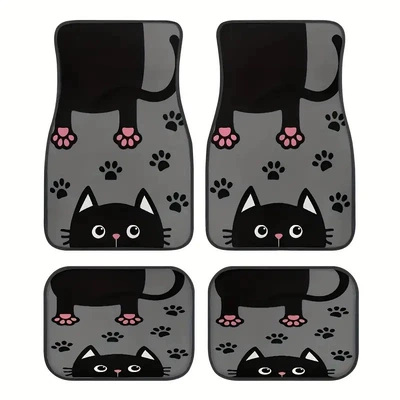 Avtomobil döşəmə paspasları — Nordic Style Car Floor Mats - dsn-foot-pad-61-3344cm-two-piece-set
