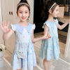 Dress for princess, skirt, summer clothing, doll, vest, small princess costume, doll collar, internet celebrity, western style, Korean style