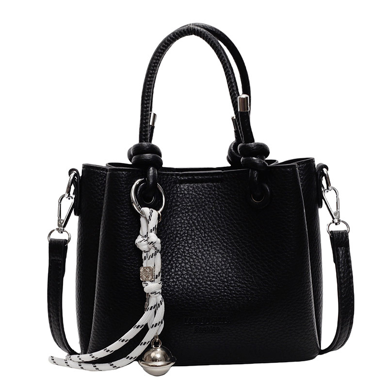 Simple bolso de cubo de mano extranjero 2025 nuevo bolso de mujer, bolso de hombro casual, sensación de alto nivel, bolso de mochila super caliente