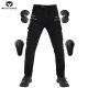 MOTO-PANTS Casual Men's Bike All-Black All-Season Ball Sports Cotton Casual Fashion Pants