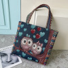 Cute cartoon shopping bag for mother and baby, capacious purse, wholesale, Korean style