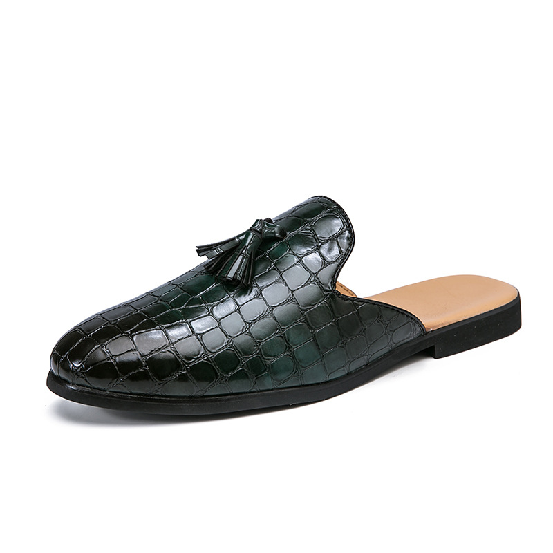 Wholesale Shoes South Africa Half Slipper Mens Leather Shoes