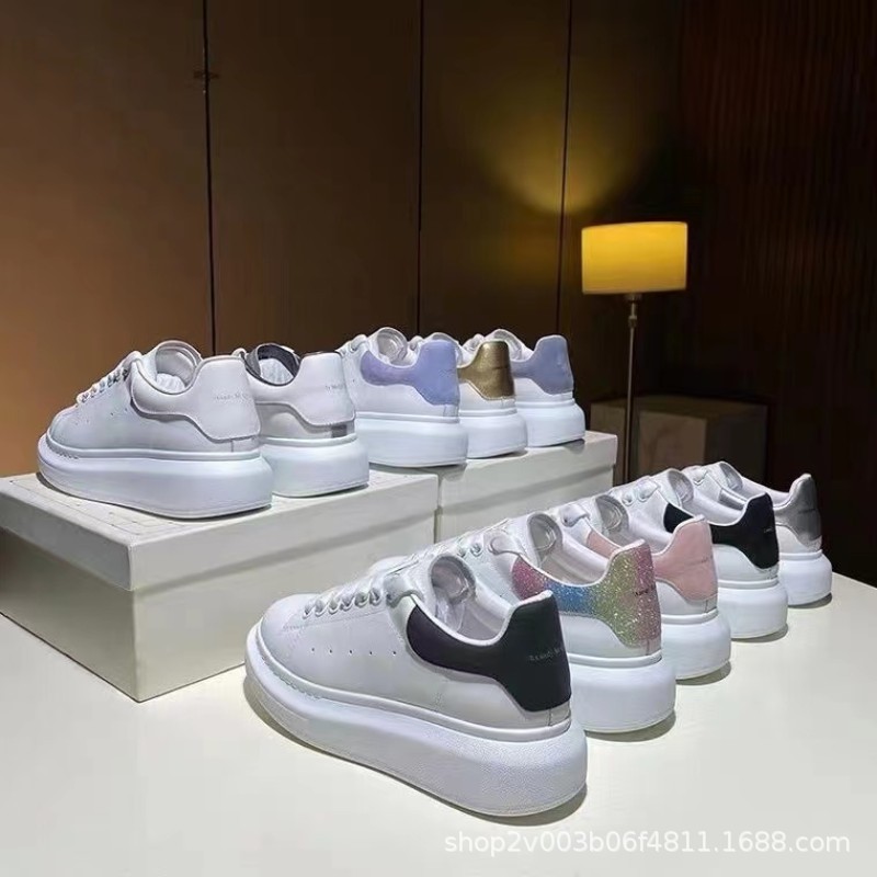 麦昆小白鞋女2025年春季新款厚底老爹鞋休闲运动鞋百搭单鞋情侣鞋