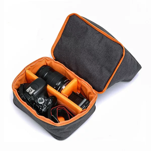 Nylon Shoulder Bag Camera Bag Large Capacity Mirrorless Digital Storage Outing Wear-Resistant Waterproof Photography Bag Cross-Border