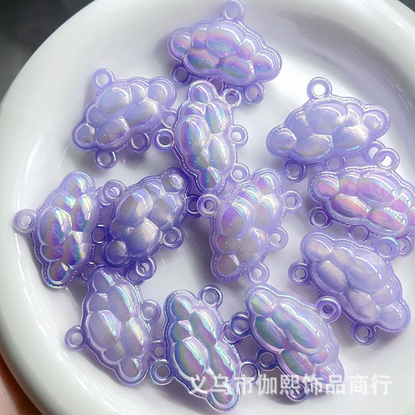 Gold powder luminous purple