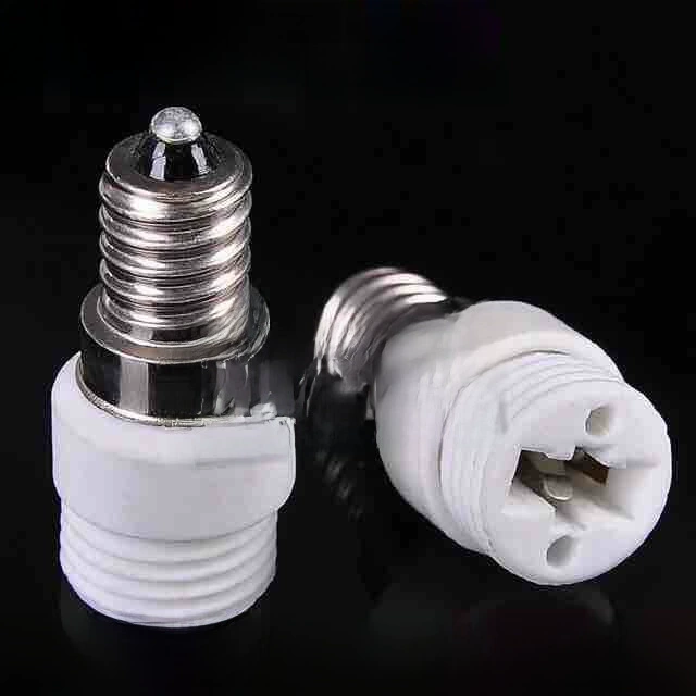 Adapter E14 to G9 halogen lamp test lamp holder Ceramic aging conversion test lamp head lamp holder