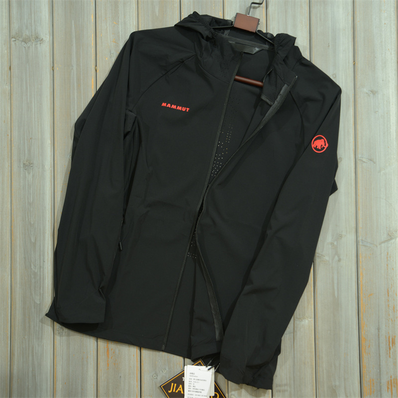 2025 Summer Mammoth Thin Skin Jacket Men's Hooded Loose Casual Sun Protection Clothing Outdoor Jacket Trendy