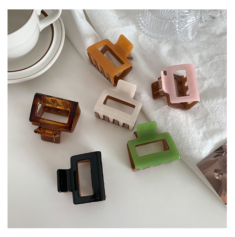 Personalized all-match Brown series small size hair clip color matching hair clip ins elegant updo clip Japanese and Korean hair accessories 5cm Personalized all-match Brown series small size hair clip color matching hair clip ins elegant updo clip Japanese and Korean hair accessories 5cm