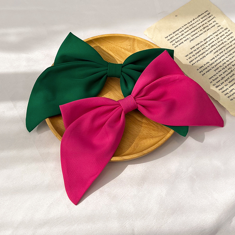 33g Weight Hair Clip Hair Accessories Type 1 Piece Quantity Holiday, Daily Occasion Mouth, Knot, Butterfly, Bow Knot Pattern Women's Gender Elegant, Sweet Style Elegant Sweet Women's Mouth Knot Butterfly Hair Clip 5