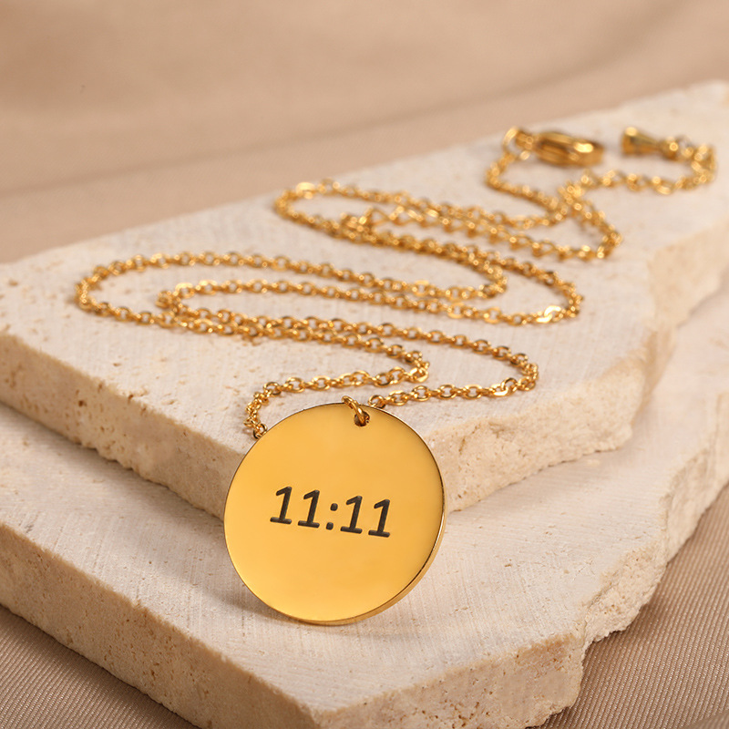 6g Weight 0.03µm-0.05µm Gold Plating Thickness PVD Coated Gold Plating Process Lobster Trigger Clasp Closure Clasp Closure Type Real Gold Plated Plating Material 304 Stainless Steel Pendant Material Pendant Necklace Classification 304 Stainless Steel Chain Material cable chain Chain Type 1 Piece Quantity Holiday, Daily Occasion 304 Stainless Steel Material Number Pattern All Seasons Season Women's Gender Vacation, Classic Style Style Waterproof Non Tarnish, Plating Craft PVD Coated Real Gold Plated Number 304 Stainless Steel Vacation Classic Style Waterproof Non Tarnish 304 Stainless Steel Lobster Trigger Clasp Closure Pendant Necklace 7