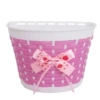 Children's carriage woven basket-pink