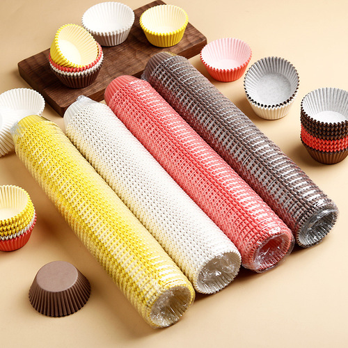 High temperature resistant baking cookie wrapping paper anti-stick and anti-oil muffin small cake base bread paper cup paper holder