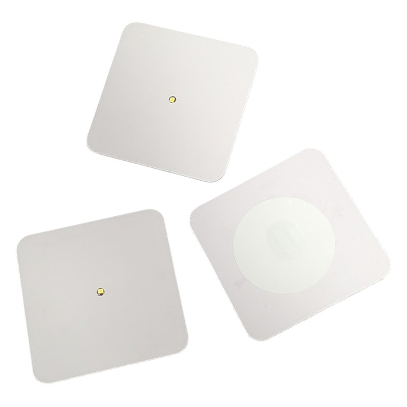 Transfronteriza nueva gravedad inducción luminosa posavasos prensa LED cuadrado Coaster flash Copa pegatinas KTV bar regalos