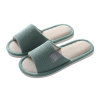 Slippers, non-slip footwear indoor, cloth for beloved, slide, cotton and linen