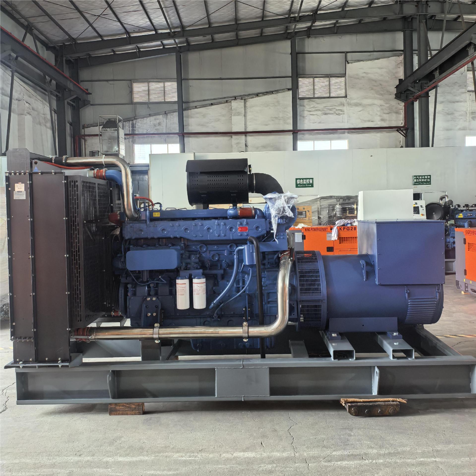 厂家直销350KW  450kw 500kw 三相 水冷 柴油发电机组 采用玉柴动