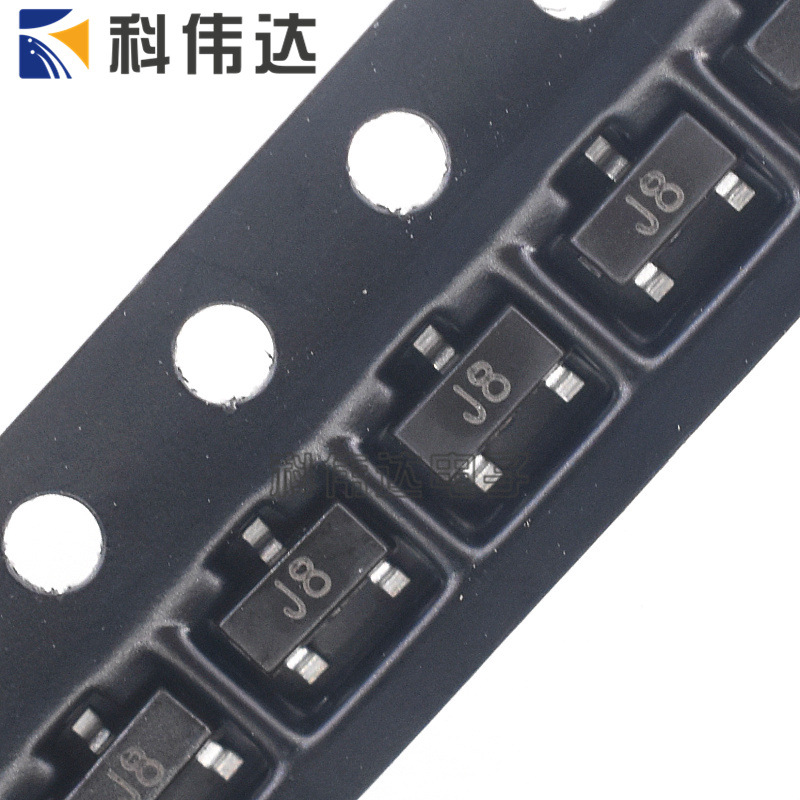 贴片三极管S9018 丝印J8 SOT-23 NPN 信号晶体管 全新现货