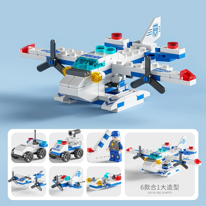 Chinese aerospace constructor, airplane, rocket for boys, toy