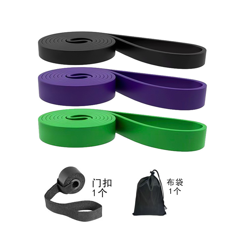 Cinturón de tracción de fitness Yoga Stretch Resistance Belt Draw Up Loop de tracción de peso soporte de color personalizado LOGO