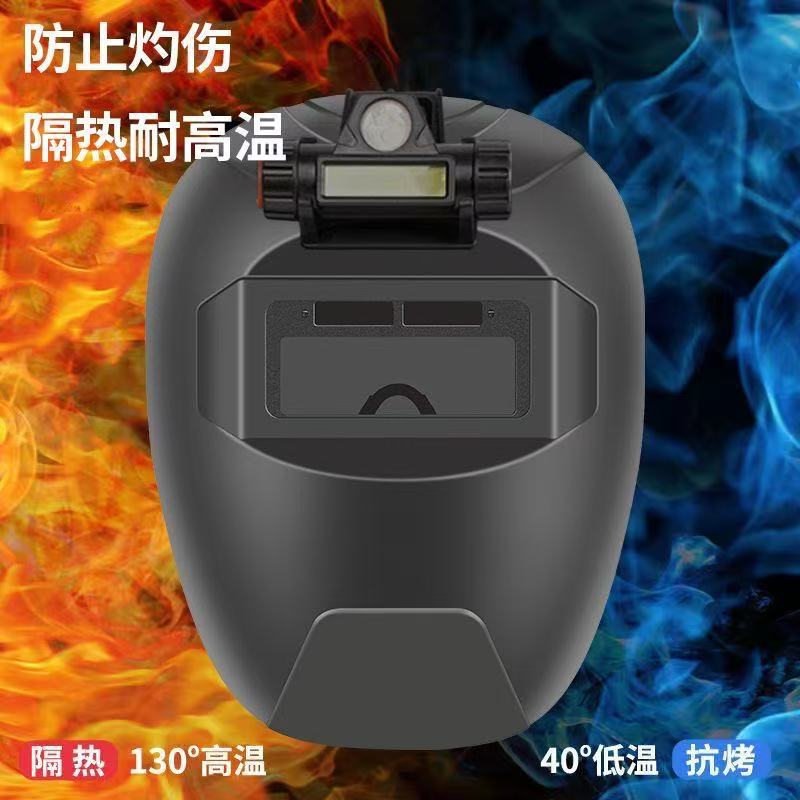 头灯式二合一自动变光电焊面罩可分体拆卸