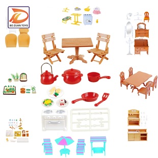 Реалистичная маленькая кухня для кукольного домика, мебель, игрушка, имитационное моделирование для детей, оптовые продажи