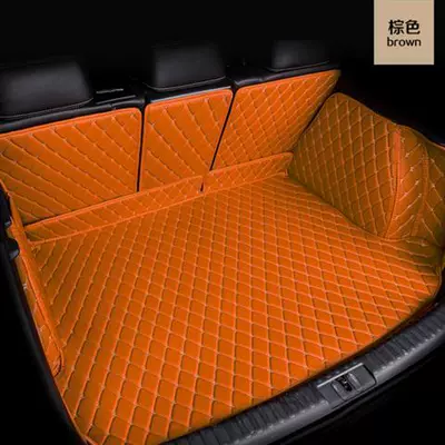 Trunk Mat — waterproof large - full-encirclement-brown-year-of-car-name-of-message-default-item