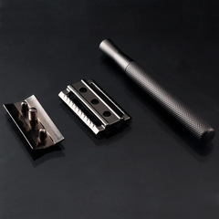 High-end razor, old-fashioned razor, manual razor, double-sided blade razor, safety holder razor