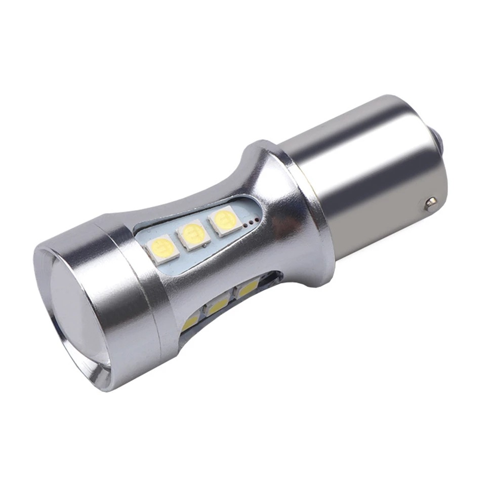Lámpara de freno LED 1156 3030 18SMD luz de dirección brillante T15 luz de marcha atrás luz de esquina de automóvil