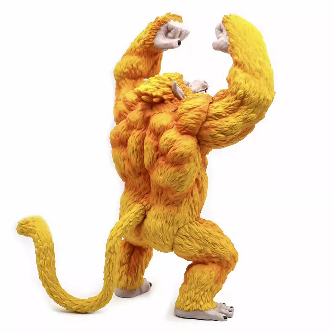 Дракон Боул лотерея версия Vegeta Golden Ape Goku Gorilla Box Putting Model