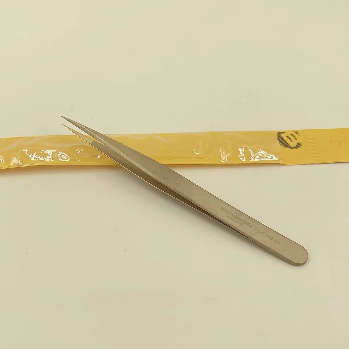 修表工具 瑞士原装 BERGEON 7422-PM-S5镊子 优质防磁铜挟子