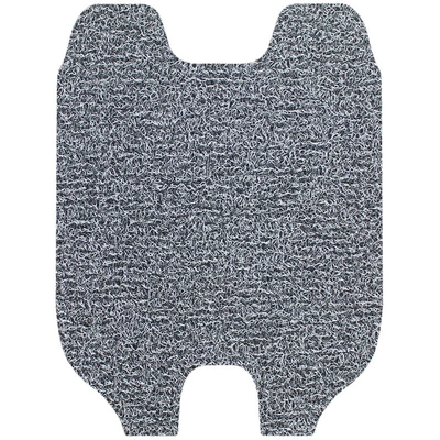 Suitable for old calf F200 Electric vehicle foot mat - black-and-gray-silk-circle-foot-pads