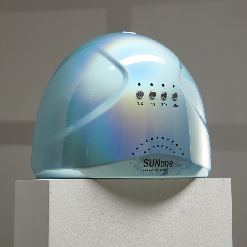 Lámpara de uñas de alta potencia, sensor inteligente, sincronización, fototerapia, máquina de uñas, lámpara de horneado de uñas LED, no máquina de uñas de mano negra