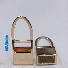 肩带链条连接扣手袋包带侧夹介子吊扣箱包连接配件批发 黑鎏金