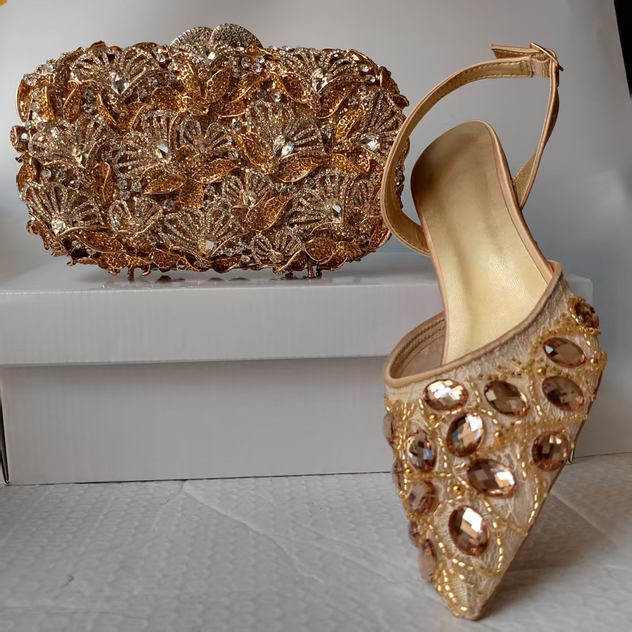 Bag and shoes complete set b