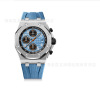 High-end quartz silicone men's watch, sports hair band, Switzerland