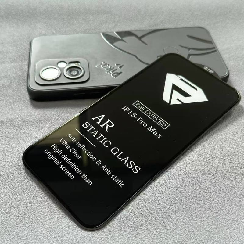 适用于iPhone17promax细磨砂防窥电镀膜苹果17Air康宁三强钢化膜|undefined