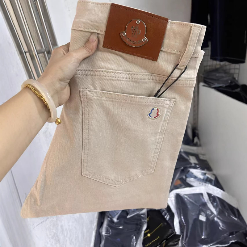 Guangzhou Xintang Men's Jeans Cotton Stretch Korean Style Slim Straight High-End Cross-Border European Goods Light Luxury Trendy Men's American-Style Pants Guangzhou Xintang Men's Jeans Cotton Stretch Korean Style Slim Straight High-End Cross-Border European Goods Light Luxury Trendy Men's American-Style Pants