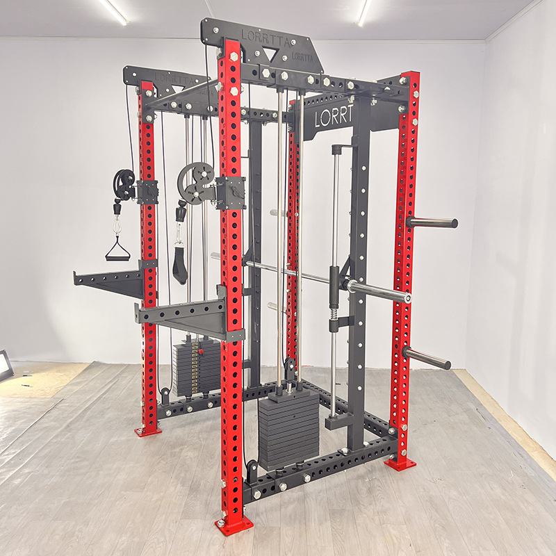 Entrenador integral multifuncional de aves domésticas REP vertical push-down cuclillas multifuncional pórtico integrado