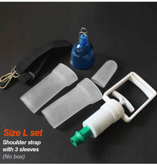 Pene Camilla masculino físico estiramiento soporte Pene entrenador de vacío presión negativa Ejercitador de pene