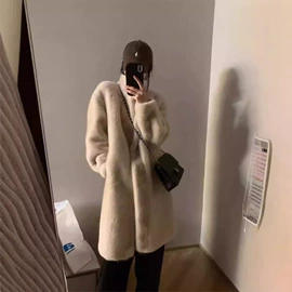 皮草;其他短外套;女式空调衫