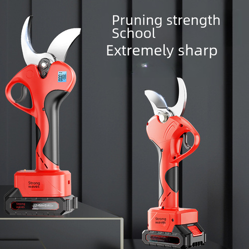 Electric Hedge Trimmer Cordless Battery Garden Shears Pruning Saw Tree Scissors Pruning Tool