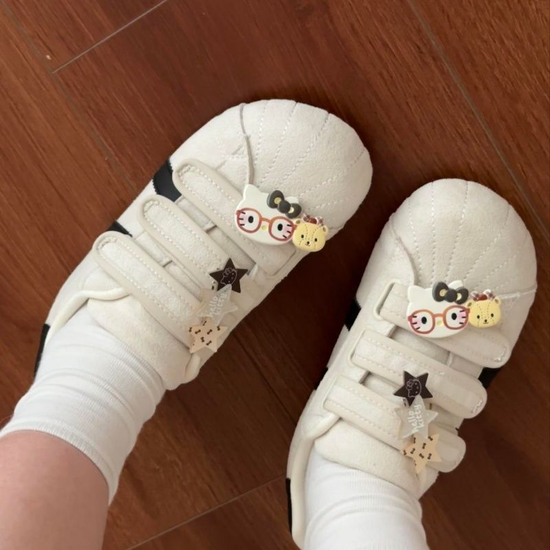 2026 primavera y otoño nuevo estilo bonito gran cabeza marrón zapatos de entrenamiento alemán cómodos de suela delgada nicho universal zapatos de skate retro mujeres