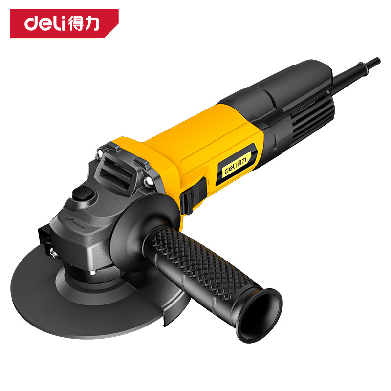 Molador de ángulo de Déli, molienda de mano, molienda de mano, molienda de pulido, herramientas eléctricas de corte, pequeña rueda de molienda manual, productos genuinos.