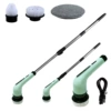 Cleaning brush light green 3 brush heads