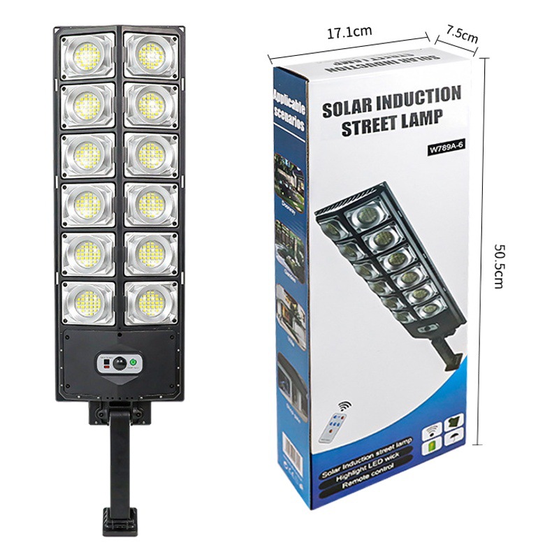 Transfronteriza patio al aire libre lámpara solar integrada al por mayor hogar iluminación al aire libre inducción del cuerpo humano lámpara de calle solar