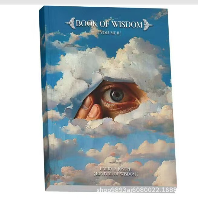 Amazon Aliexpress Cross-Border New Product Book of Wisdom Eye-Catching Cover with the Eye of Wisdom and Colorful Inner Pages Amazon Aliexpress Cross-Border New Product Book of Wisdom Eye-Catching Cover with the Eye of Wisdom and Colorful Inner Pages