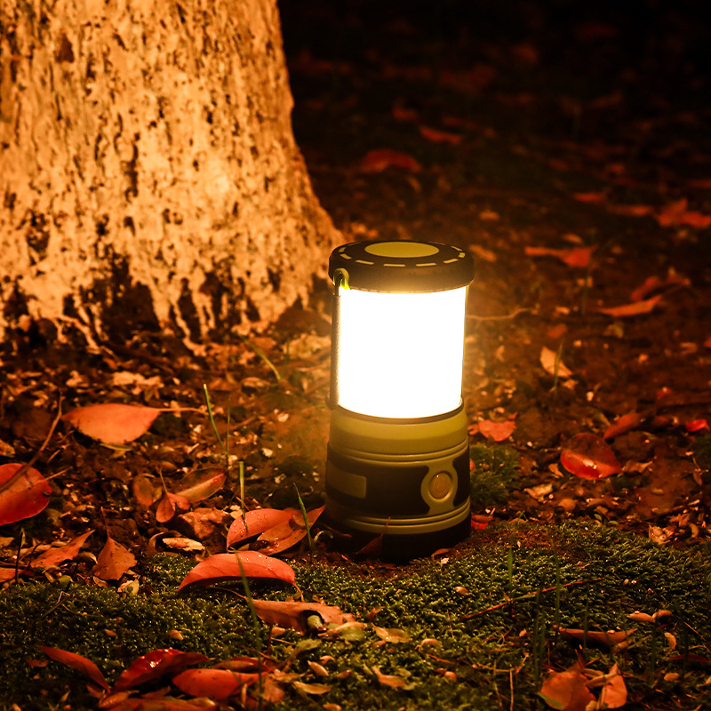 Fuente de fabricación LED lámpara de camping multifuncional portátil lámpara de camping batería seca lámpara de primeros auxilios al aire libre sin electricidad