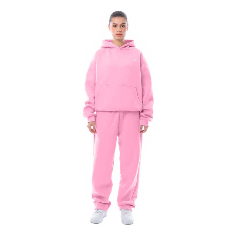 欧美潮流街头宽松卫衣套装新款JOGGER 男女通用连帽衫运动外套|undefined
