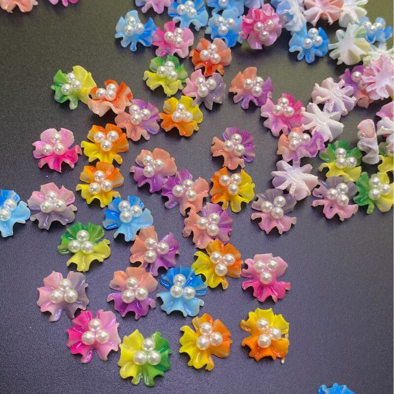 New Manicure Jewelry Handmade Pearl Simulation Flowers Japanese Style Fresh Style DIY Nail Jewelry Nail Pieces Decorations New Manicure Jewelry Handmade Pearl Simulation Flowers Japanese Style Fresh Style DIY Nail Jewelry Nail Pieces Decorations